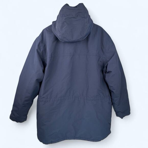 Lands' End Jacket Coat Parka Insulated Waterproof Men's size XL Navy - Picture 2 of 8